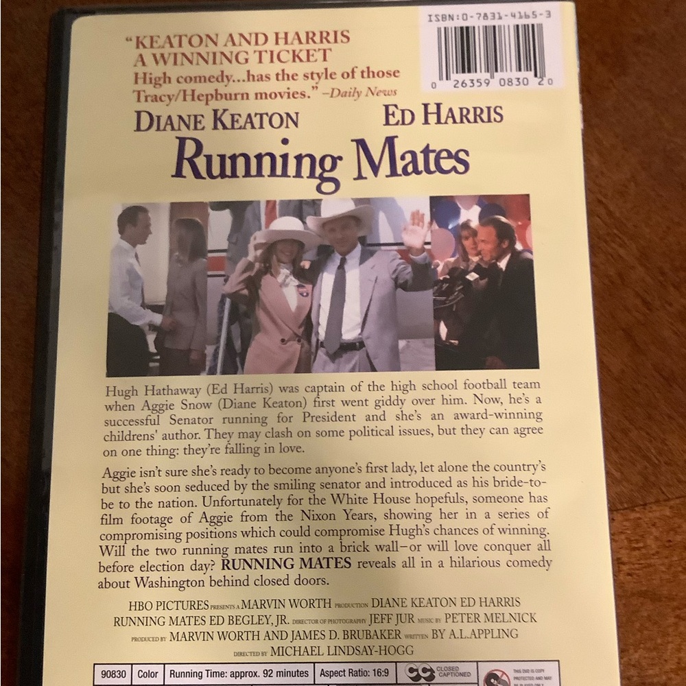 🦋 DVD: RUNNING MATES - Picture 2 of 4